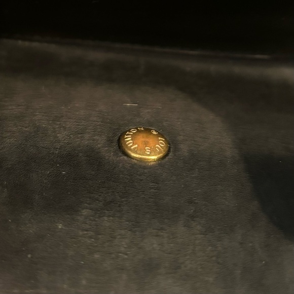 Louis Vuitton Epi Trifold Square Wallet Black Leather - Picture 8 of 16